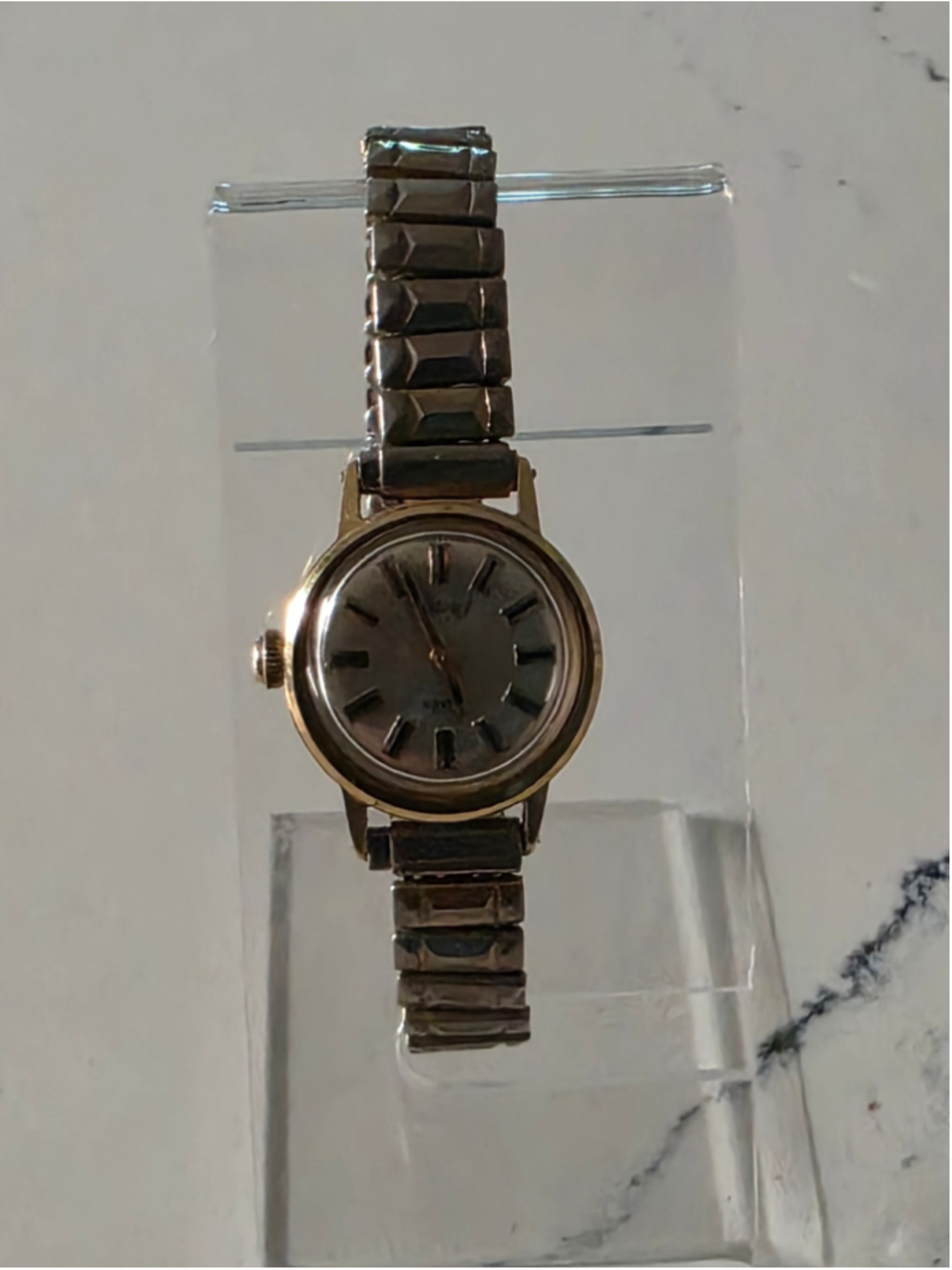 Women's Unbranded Two-Tone Stretch Band Analog Watch, One Size